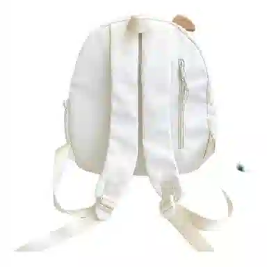 行途 可爱卡通小羊双肩包小清新少女心百搭学生大容量收纳书包 尼龙 女款 粉色/白色/绿色/黄色