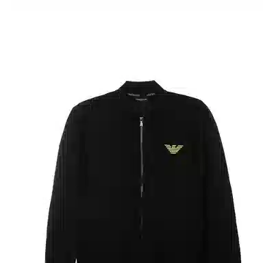Emporio Armani FW24 Logo Tracksuit Black