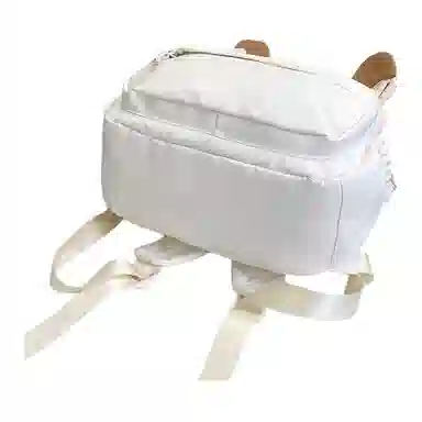 行途 可爱卡通小羊双肩包小清新少女心百搭学生大容量收纳书包 尼龙 女款 粉色/白色/绿色/黄色