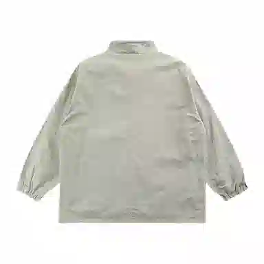 花蔓色 日系复古工装简约宽松套头舒适休闲长袖夹克 女款