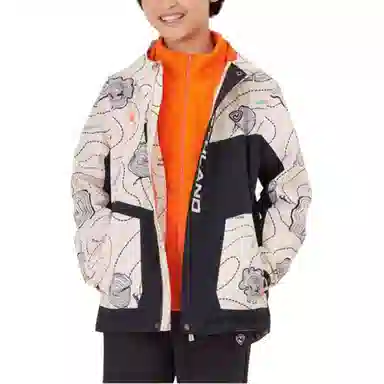 诺诗兰 连帽舒适保暖透气防泼水冲锋衣 青少年