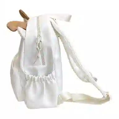 行途 可爱卡通小羊双肩包小清新少女心百搭学生大容量收纳书包 尼龙 女款 粉色/白色/绿色/黄色