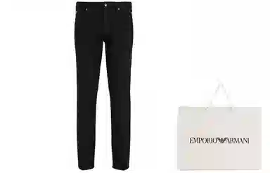 Emporio Armani SS24 Black Jeans
