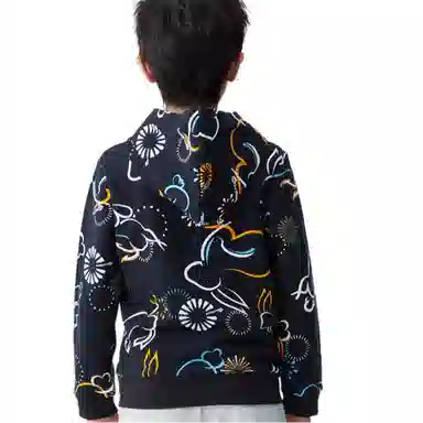 诺诗兰 套头连帽弹力保暖卫衣 青少年