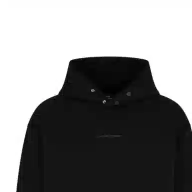 Armani Exchange FW24 Logo Hoodie Black