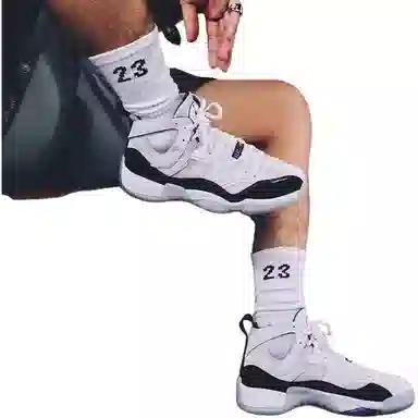 Jordan Socks White