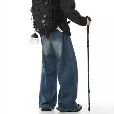 Xu Tailang Retro Wide-Leg Jeans