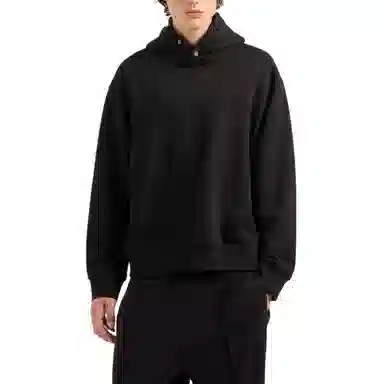 Armani Exchange FW24 Logo Hoodie Black