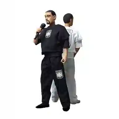 观潮行 潮流人偶收藏说唱摆件关节可动兵人手办玩具套装 侃爷 可动手办