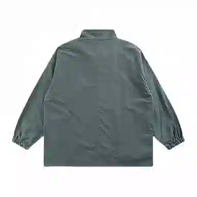 花蔓色 日系复古工装简约宽松套头舒适休闲长袖夹克 女款