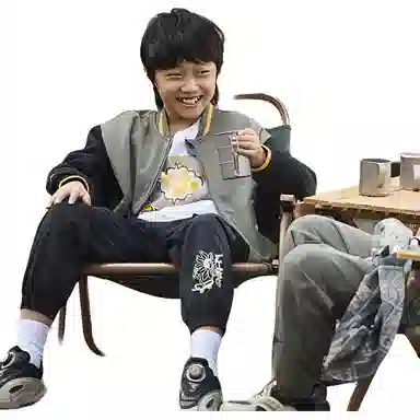 李宁儿童 宽松长裤针织运动裤 儿童款