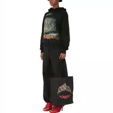 JW Anderson FW22 Hoodie Black