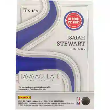 PANINI 2022-23 Panini Imm patch 1625