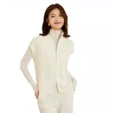 恒源祥 复古短袖针织衫 女款