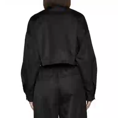 PRADA FW22 Solid Collar Jacket Black