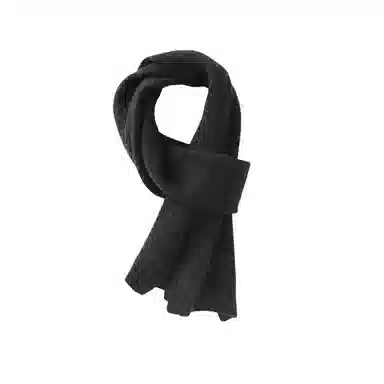 北极绒 韩式高级感针织加厚保暖围脖 绒线围巾 男女同款情侣款