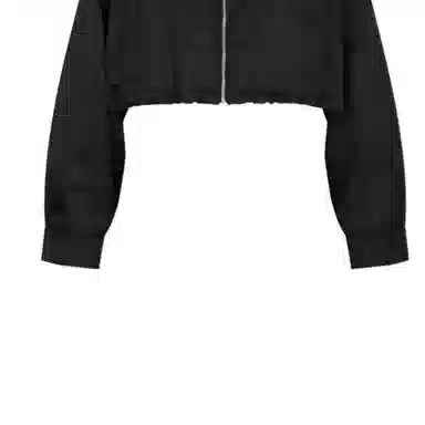 PRADA FW22 Solid Collar Jacket Black