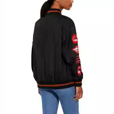 COACH x Tom Wesselmann Embroidered Jacket Black