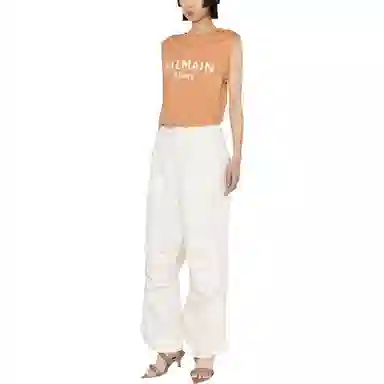 Balmain SS23 Logo Embossed Button Vest