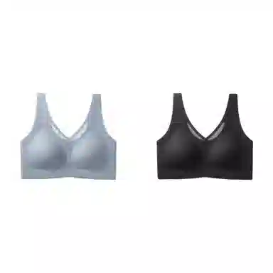 俞兆林 薄款大胸显小聚拢防下垂简约收副乳无钢圈无痕文胸 女款 组合装