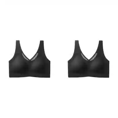 俞兆林 薄款大胸显小聚拢防下垂简约收副乳无钢圈无痕文胸 女款 组合装