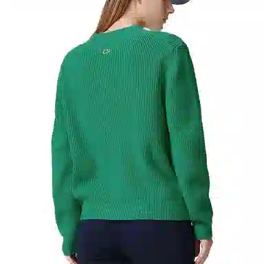 Lacoste Holiday V-Neck Sweater Green