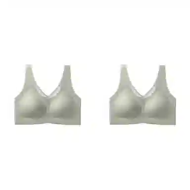 俞兆林 薄款大胸显小聚拢防下垂简约收副乳无钢圈无痕文胸 女款 组合装