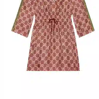 Gucci GG Supreme Silk Dress
