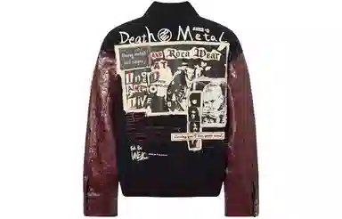 Rocawear Varsity Jacket Black Red