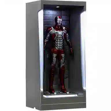 Hot Toys Iron Man Mark V Armor Genaku Miniature Collectible