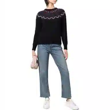 Polo Ralph Lauren FW22 Crewneck Wool Sweater Black