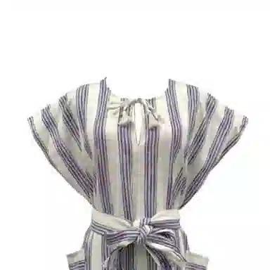 Tory Burch FW22 Striped Dress