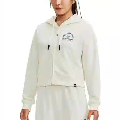 Under Armour Project Rock Ivory Hoodie