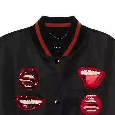 COACH x Tom Wesselmann Embroidered Jacket Black
