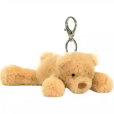 JELLYCAT Smudge Bear Bag Charm 7cm