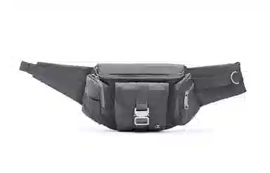 Champion Waist Bag Smoke Grey/Black