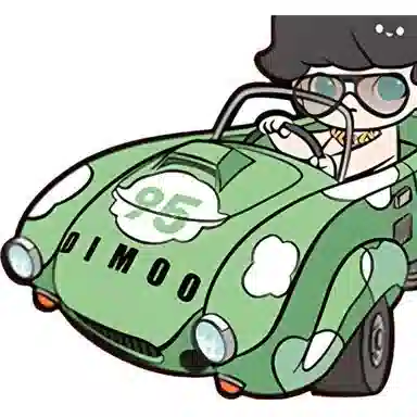 POP MART DIMOO POPCAR DIMOO