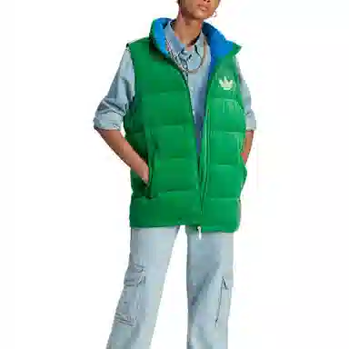 adidas originals FW22 Velvet Vest Logo