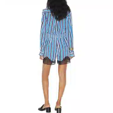 Burberry SS23 Striped Long Sleeve Shirt