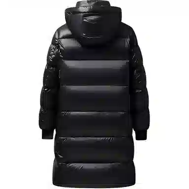 Snow Flying Puffer Jacket Black