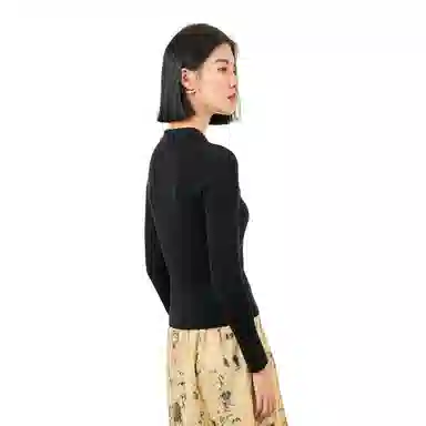 恒源祥 纯色长袖针织衫 女款