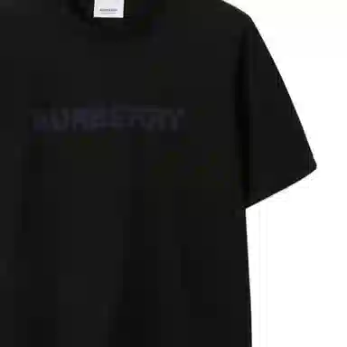 Burberry Logo Print T-Shirt Black