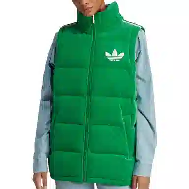 adidas originals FW22 Velvet Vest Logo