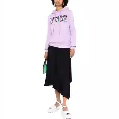 Versace Jeans Couture SS22 Purple Hoodie
