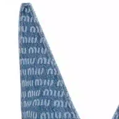 Miu Miu SS22 Denim Vest Blue