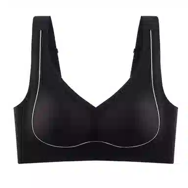 都市丽人 提拉无痕大胸显小胸聚拢乳胶无钢圈收副乳防下垂文胸 女款