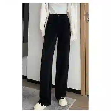 【dme】 纯色阔腿简约休闲裤 女款