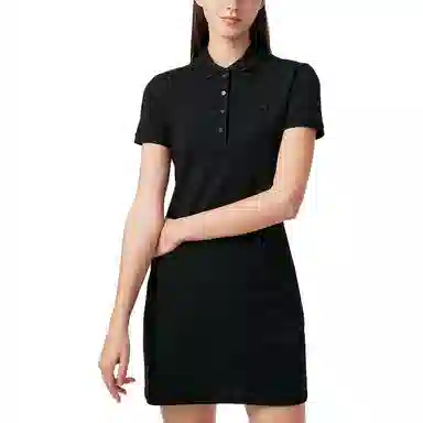 Lacoste Polo Dress Black