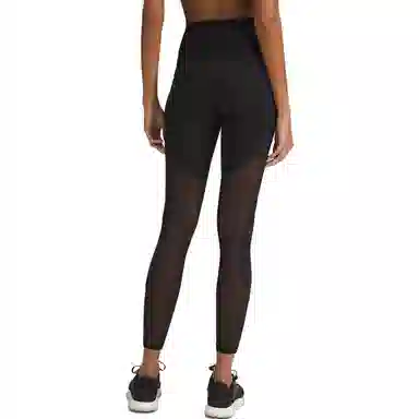 lululemon Wunder Train Mesh Panel High-Rise Tight 25"