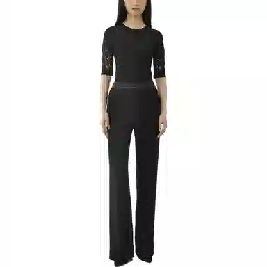 Chloe High-Rise Tuxedo Trousers